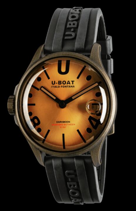 Replica U-BOAT Watch DARKMOON 40 MM BR BLACK VINTAGE 9547